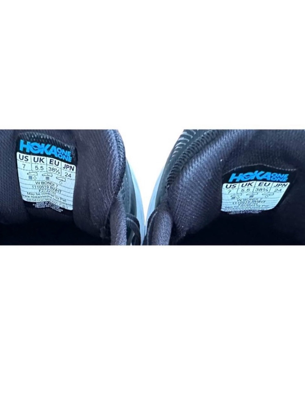 Women’s Hoka One Bondi 7 Sneakers Size 7 - Picture 7 of 7